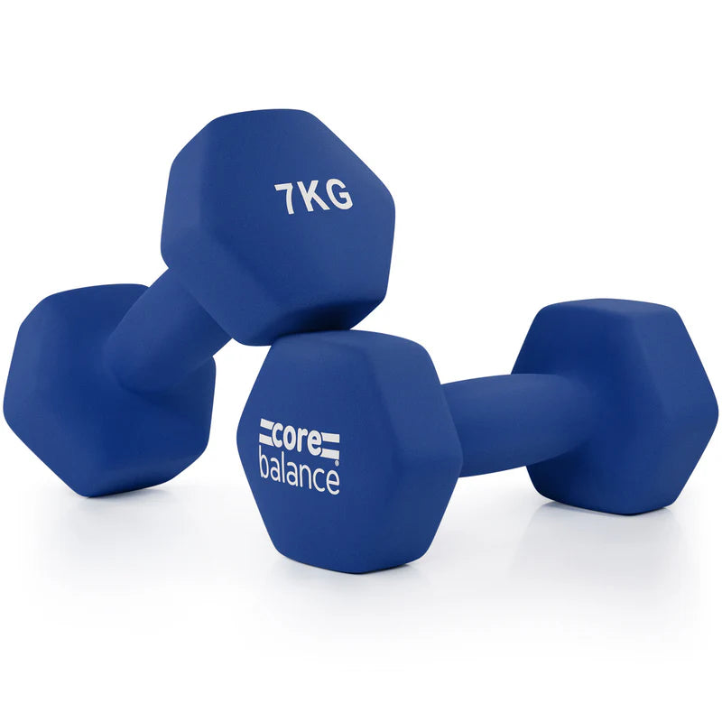 Hex Neoprene Dumbbells Pair (1kg to 10kg)
