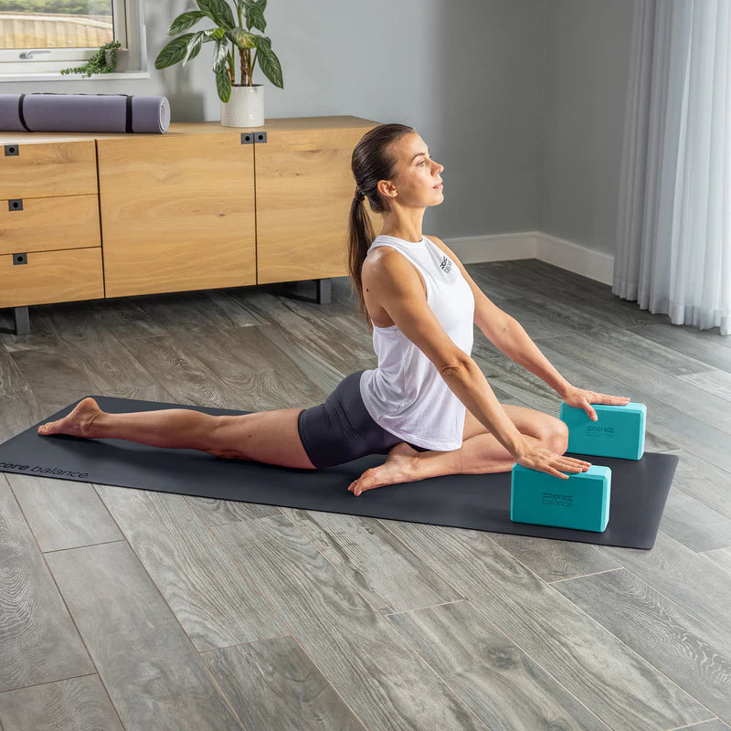 Foam Yoga Block & Strap Set