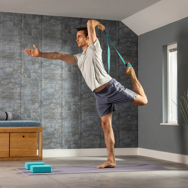 Foam Yoga Block & Strap Set