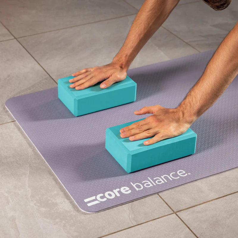 Foam Yoga Block & Strap Set