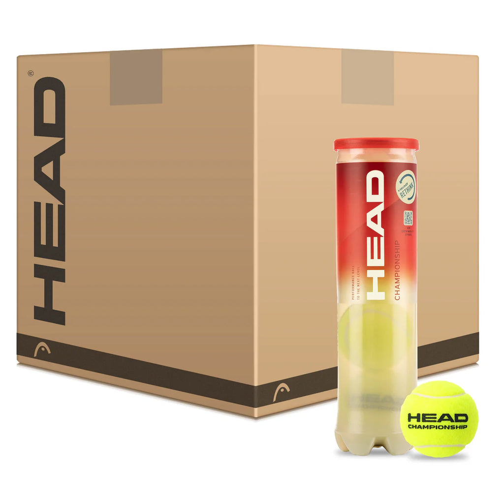 Head Championship Tennis Balls - Tube of 4