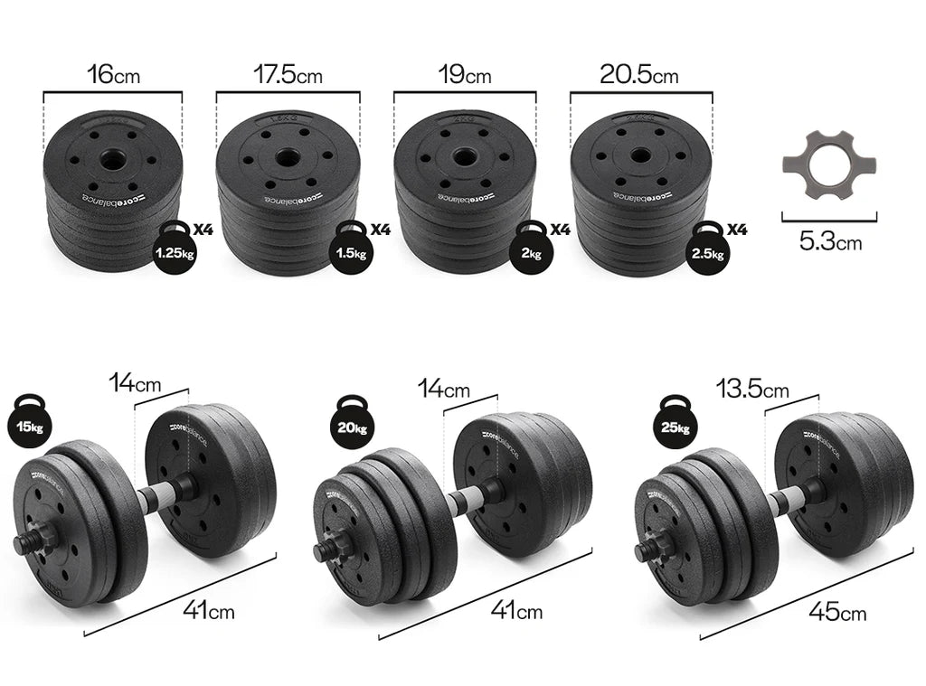 Adjustable Dumbbell Set